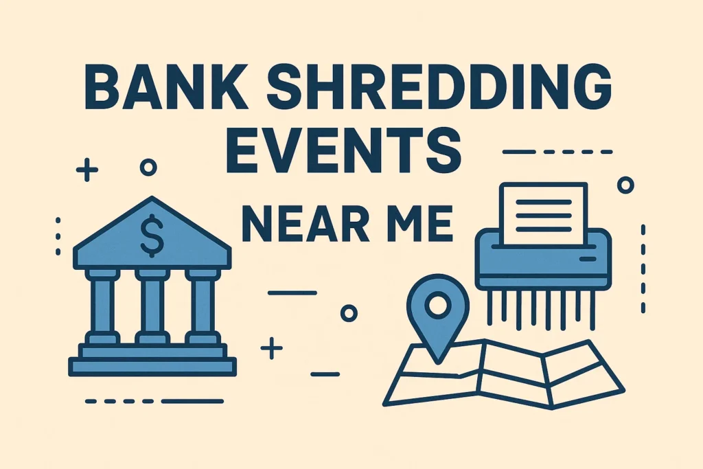 Why Should You Attend Free Bank Shredding Events Near Me 2025?