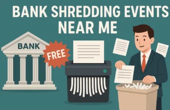 Bank Shredding Events Near Me