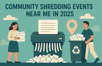 Community Shredding Events Near Me In 2025