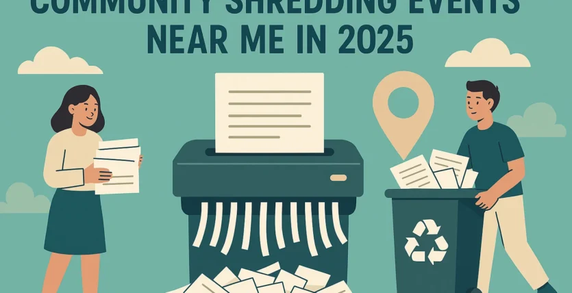 Community Shredding Events Near Me In 2025