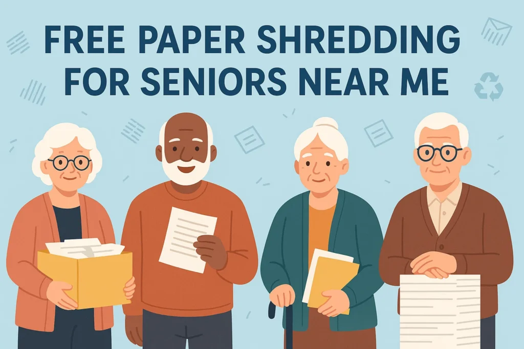 Free Paper Shredding for Seniors Near Me In 2025