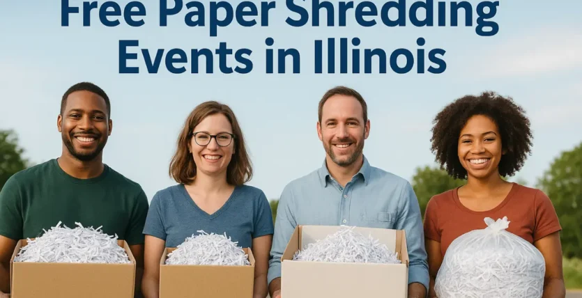Free Paper Shredding Events in Illinois