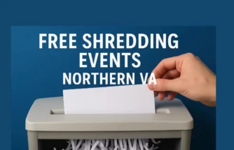Free Paper Shredding Events in Northern Virgina