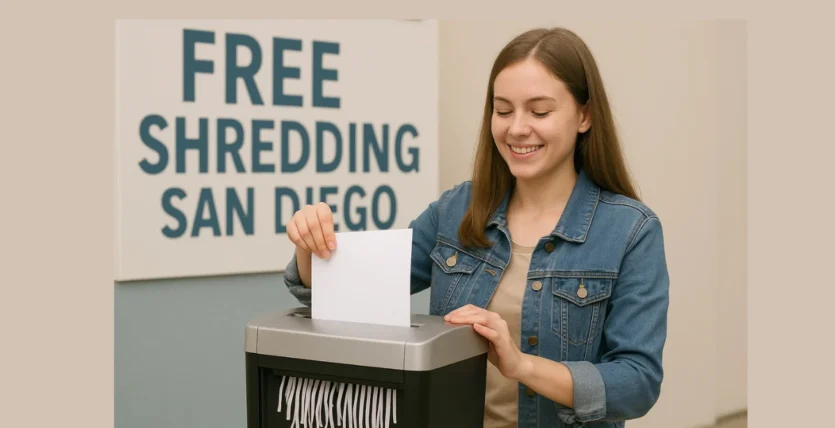 Free Shredding Events in San Diego