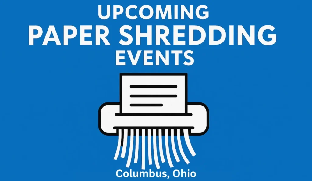 Free Paper Shredding Events Columbus Ohio