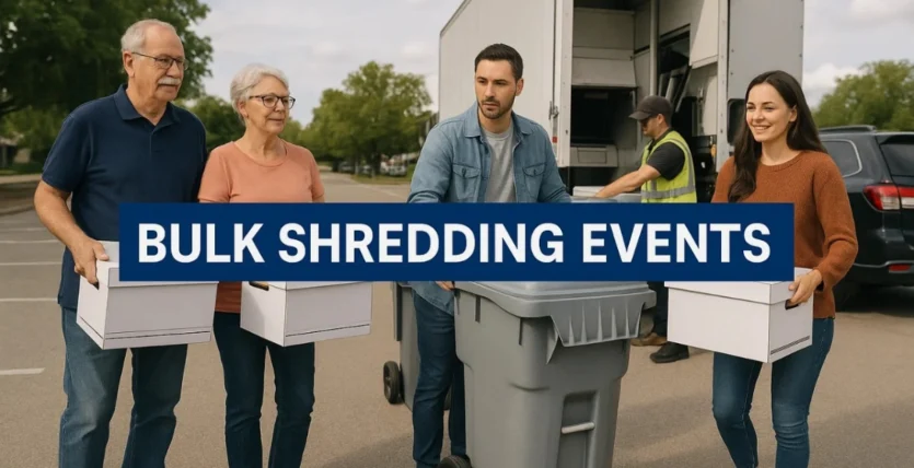 bulk shredding events