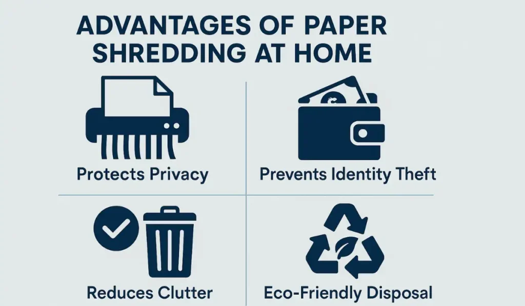 Advantages of Paper Shredding at Home