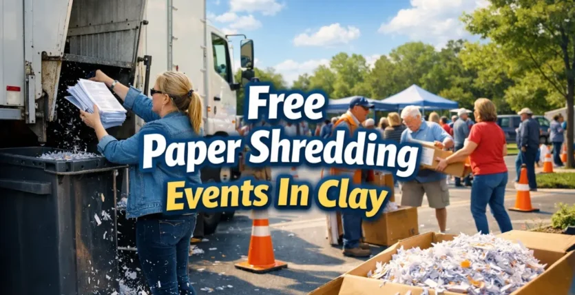 Free Paper Shredding Events In Clay