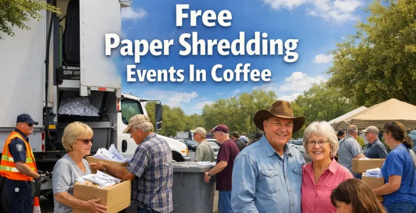 Free Paper Shredding Events In Coffee