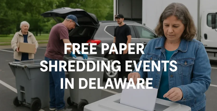 Free Paper Shredding Events In Delaware