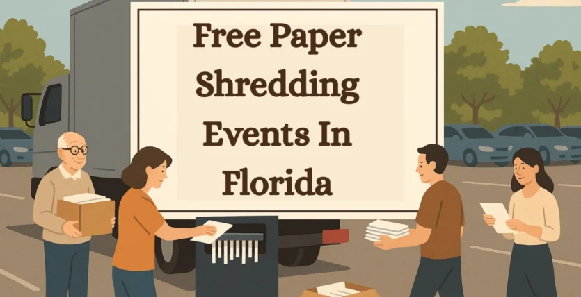 Free Paper Shredding Events In Florida