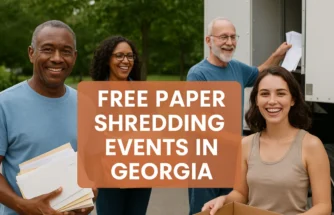 Free Paper Shredding Events In Georgia