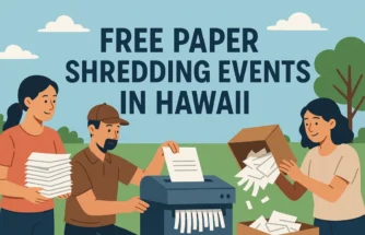 Free Paper Shredding Events In Hawaii
