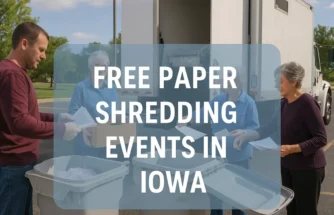Free Paper Shredding Events In Iowa