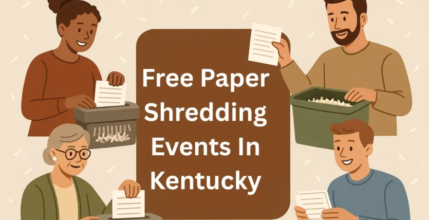 Free Paper Shredding Events In Kentucky