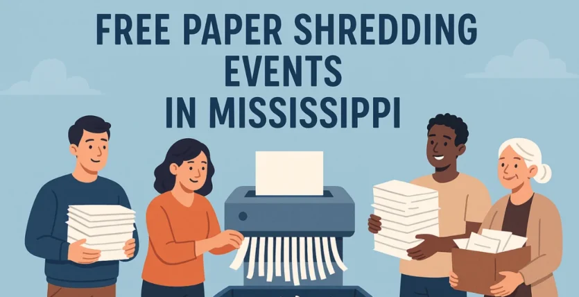 Free Paper Shredding Events In Mississippi