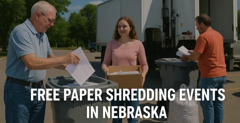 Free Paper Shredding Events In Nebraska