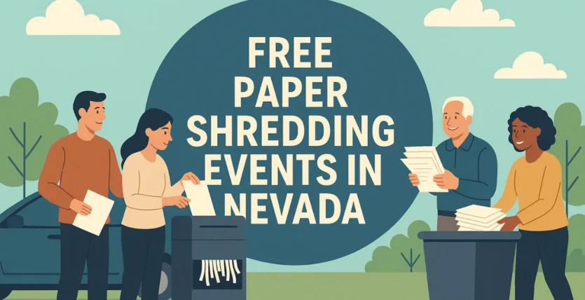 Free Paper Shredding Events In Nevada