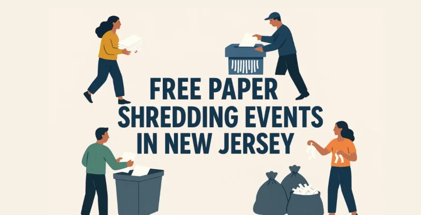 Free Paper Shredding Events In New Jersey