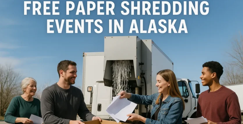 Free Paper Shredding Events in Alaska
