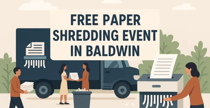Free Paper Shredding Events in Baldwin