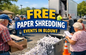 Free Paper Shredding Events in Blount