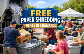 Free Paper Shredding Events in Chambers