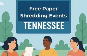 Free Paper Shredding Events in Tennessee