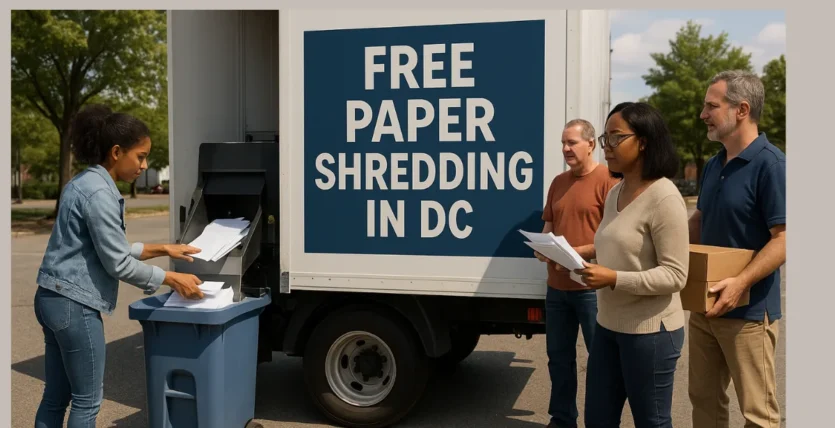 Free Paper Shredding in DC