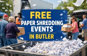 Free paper shredding events in Butler
