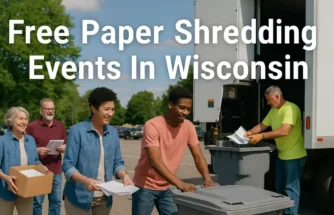 Free paper shredding events in wisconsin