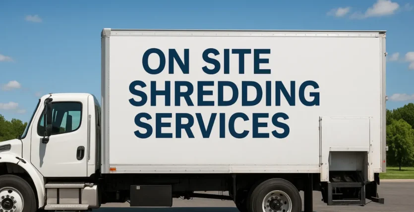 On Site Shredding Services