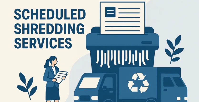 Scheduled Shredding Services