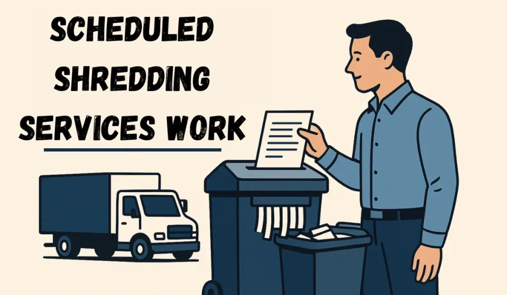 Scheduled Shredding Services Work