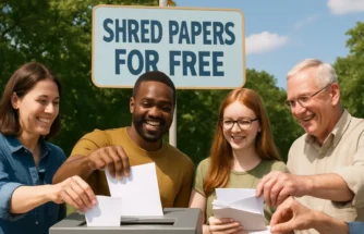 Where to Shred papers for free