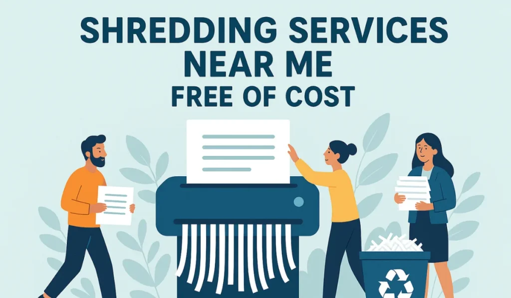 Shredding Services Near Me Free of Cost