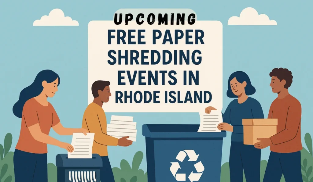 UPCOMING Free Paper Shredding Events in Rhode Island