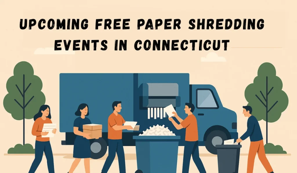 Upcoming Free Paper Shredding Events In Connecticut