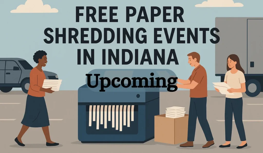 Upcoming Free Paper Shredding Events In Indiana