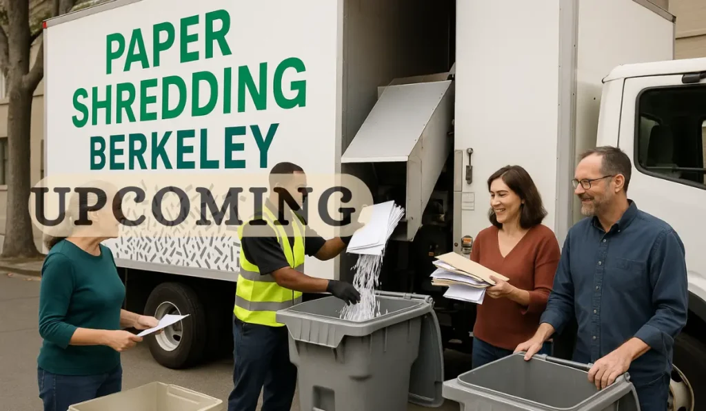 Upcoming Paper Shredding Berkeley