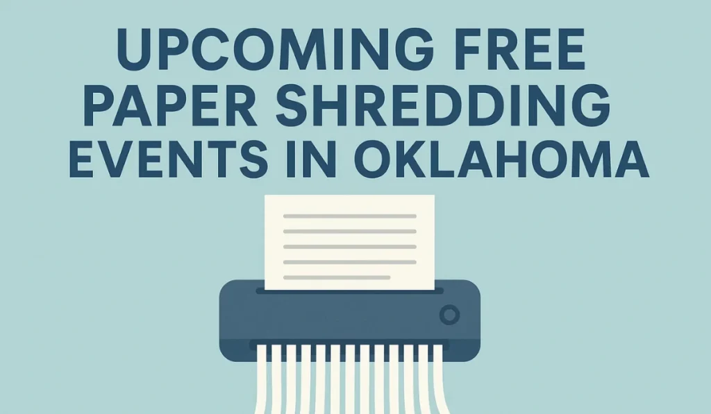 Shredding Events in Oklahoma