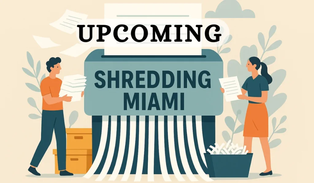 Upcoming Shredding Miami