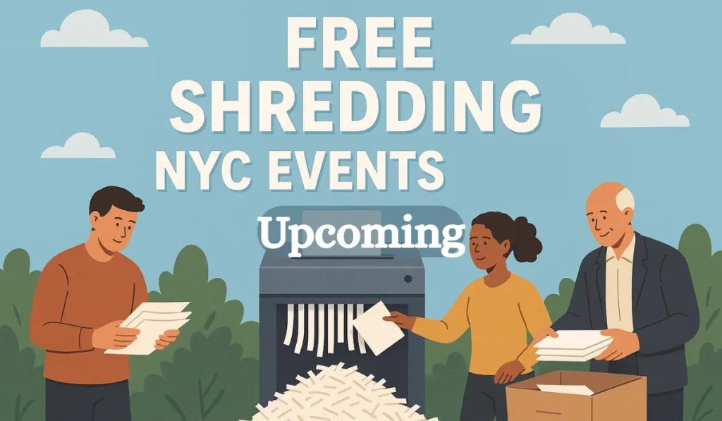 upcoming Free Shredding NYC Events