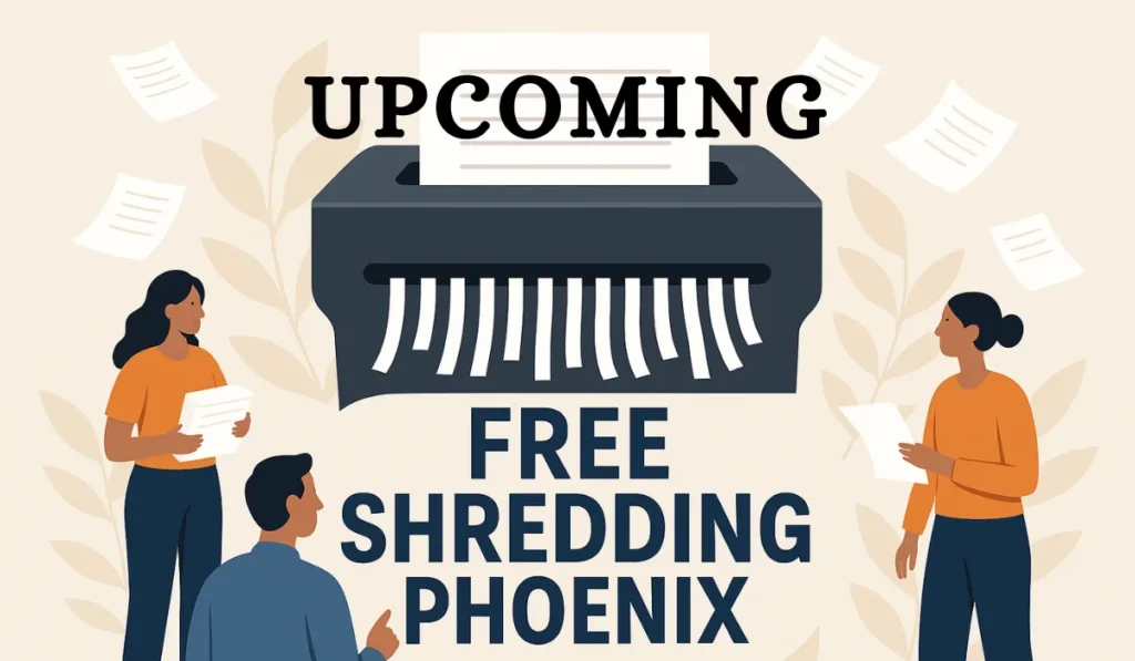 upcoming Free Shredding Phoenix