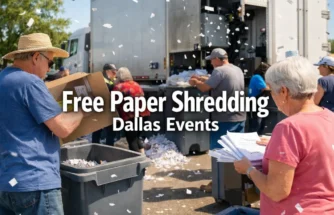 Free Paper Shredding Dallas Events