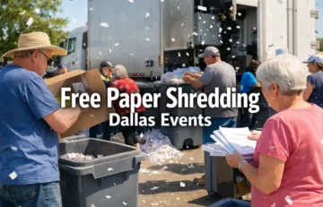 Free Paper Shredding Dallas Events