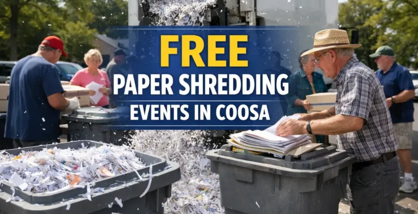 Free Paper Shredding Events In Coosa