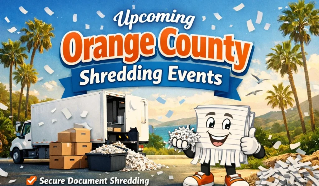 orange county shredding events
